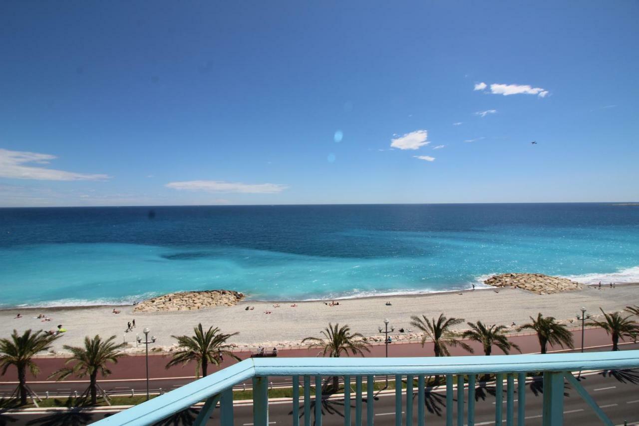 Nice Booking - Electra Vue Mer Balcon Dernier Etage Exterior foto