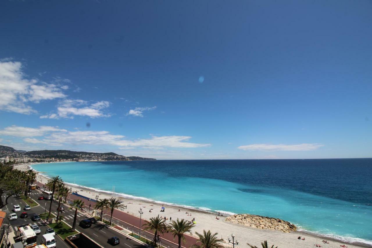Nice Booking - Electra Vue Mer Balcon Dernier Etage Exterior foto