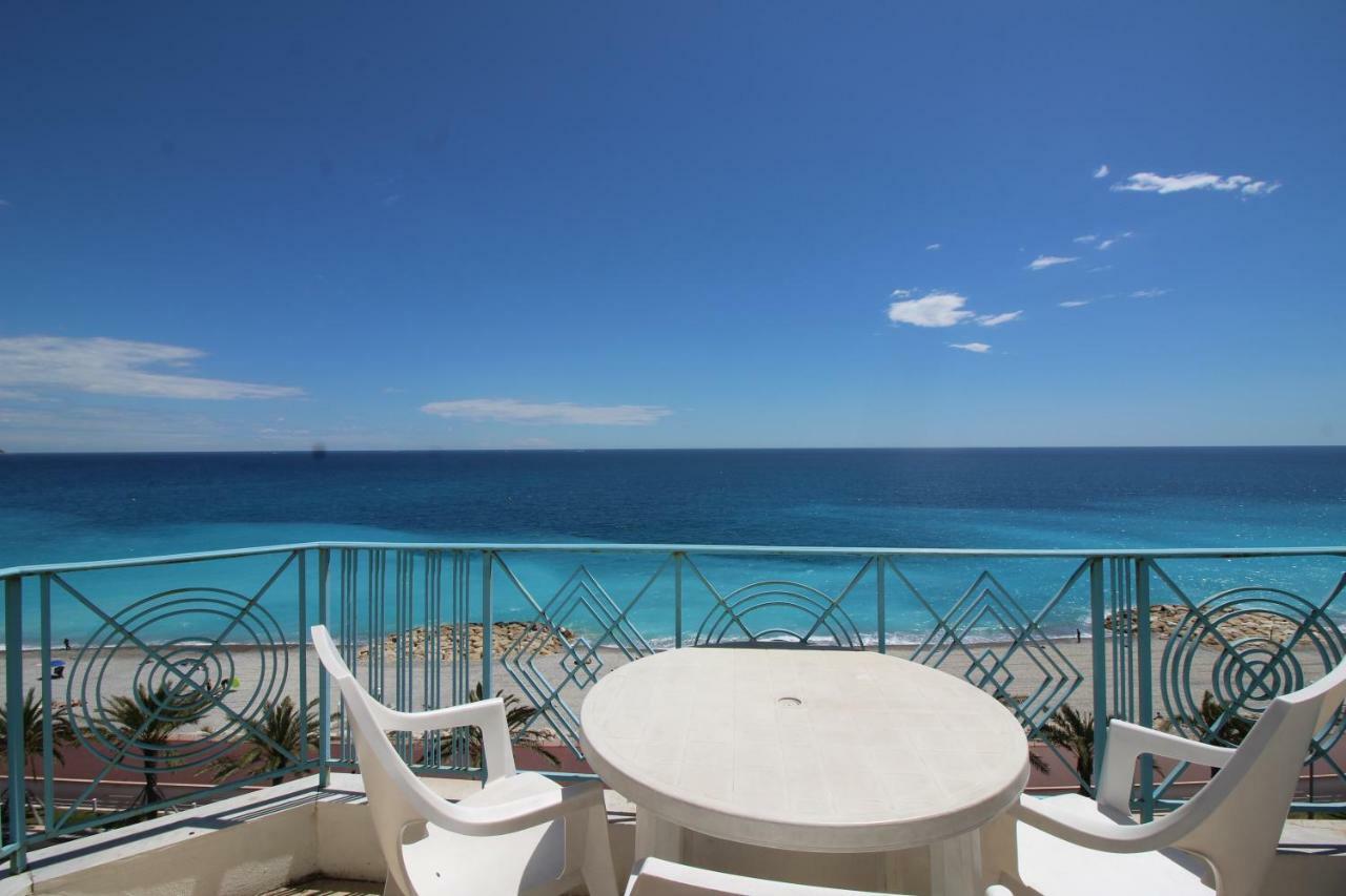 Nice Booking - Electra Vue Mer Balcon Dernier Etage Exterior foto